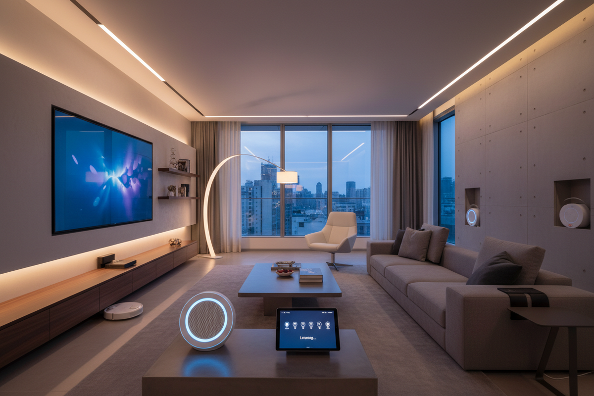 Smart Home Living Room